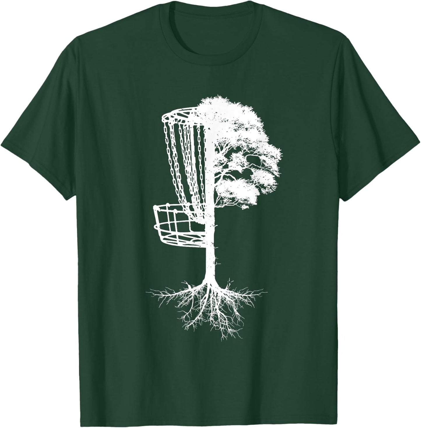 Funny Disc Golf Women Basket Par Disc Golf Player T-Shirt - T-Shirt | Forest