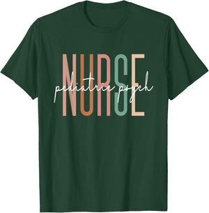 Pediatric Psych Nurse Psychiatric Nurse Graduation T-Shirt - T-Shirt | Forest