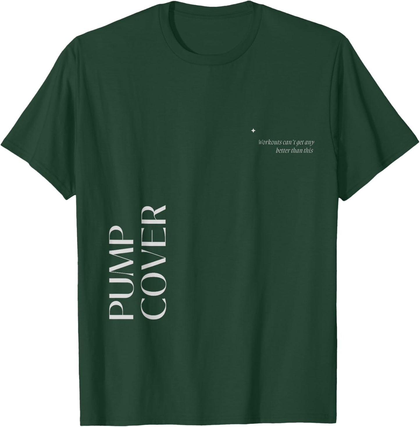 Gym pump cover Oversized Workout T-Shirt - T-Shirt | Forest