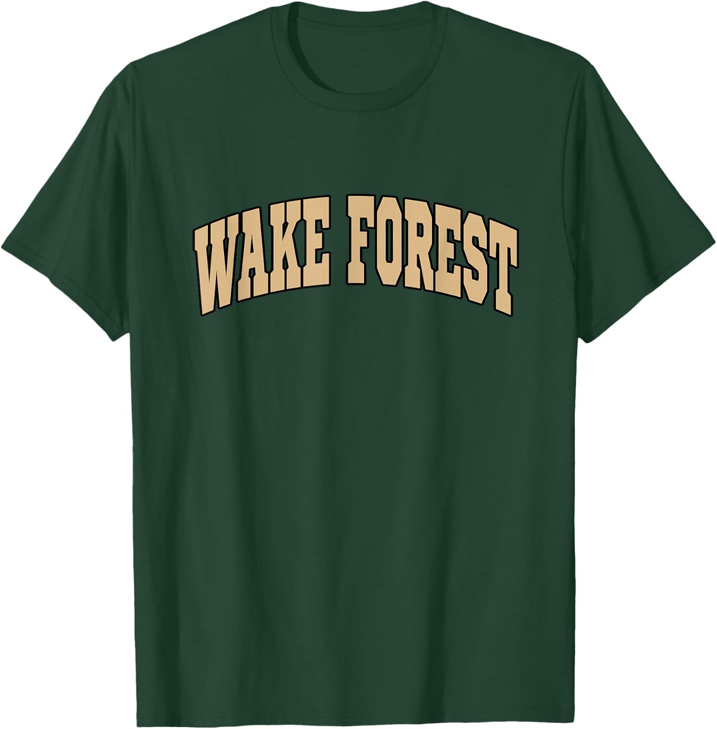 Wake Forest - Throwback Design - Classic T-Shirt - T-Shirt | Forest