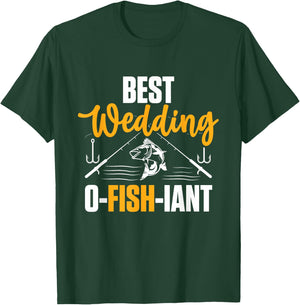 Best Wedding O Fish Iant - Wedding Officiant T-Shirt - T-Shirt | Forest