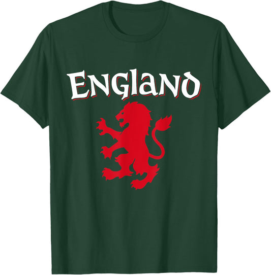 England Rampant Lion T-Shirt - T-Shirt | Forest