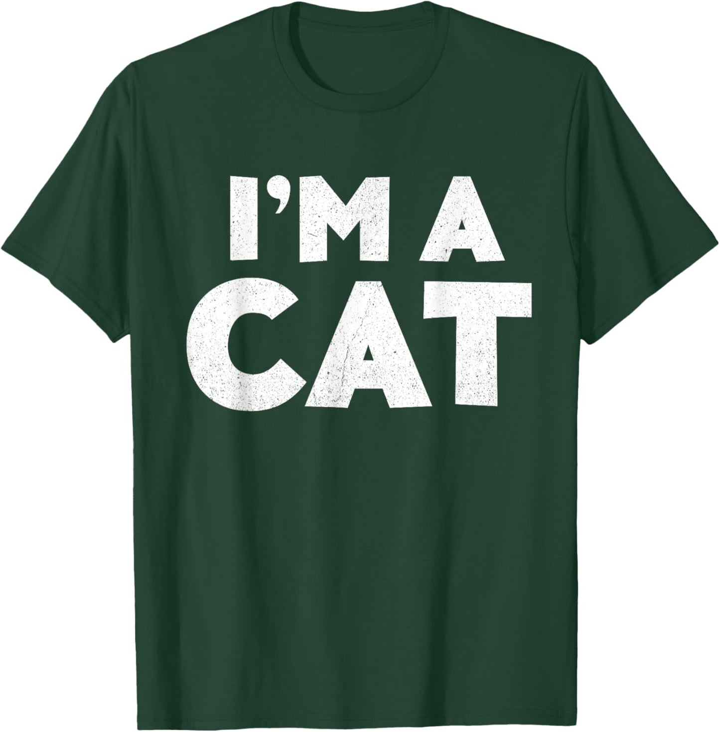 I'm A Cat Shirt Adult Kids Halloween Costume T-Shirt - T-Shirt | Forest