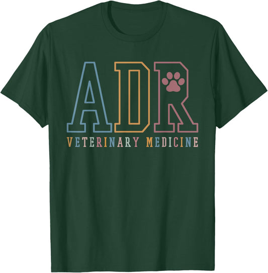 ADR Doctor of Veterinary Medicine Sweater, Funny Vet Tech T-Shirt - T-Shirt | Forest