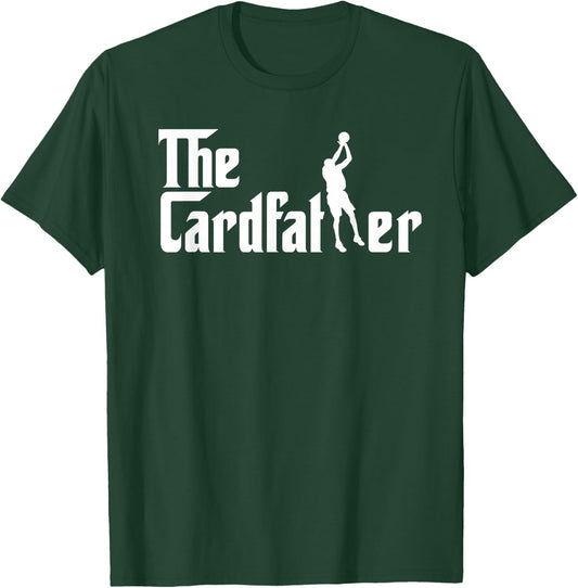 The Cardfather Funny Basketball Card Collector Trading Cards T-Shirt - T-Shirt | Forest