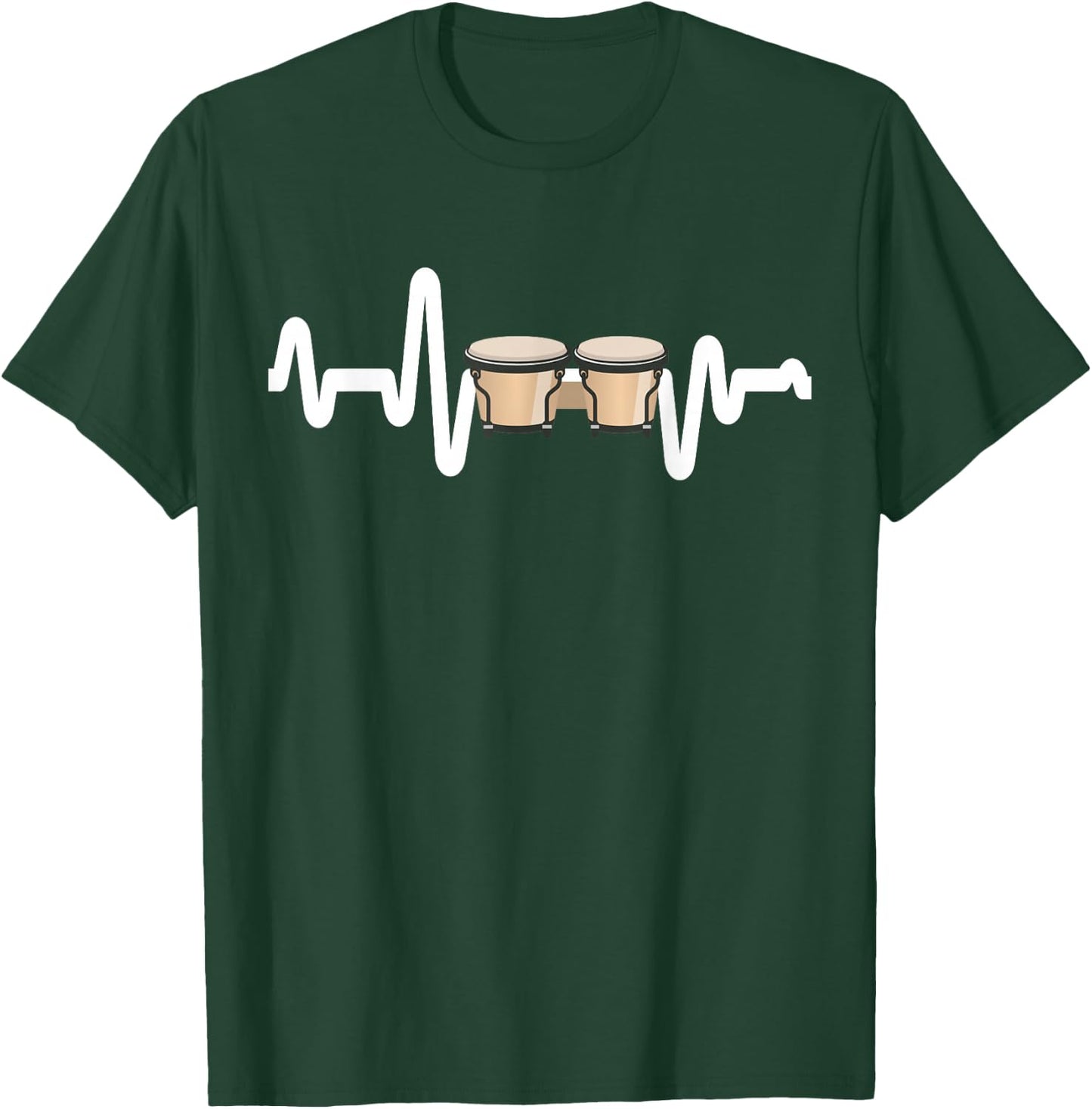 Bongo Hearbeat T-Shirt - T-Shirt | Forest