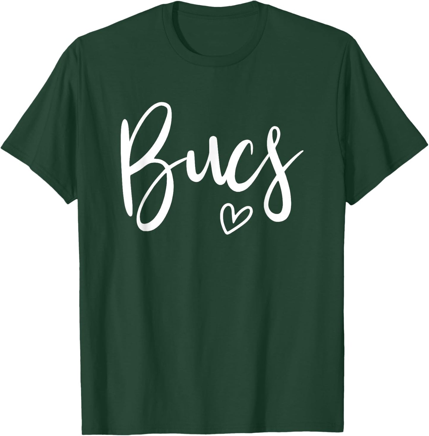 Bucs High Buccaneers Sports Team Women's Buccaneers T-Shirt - T-Shirt | Forest