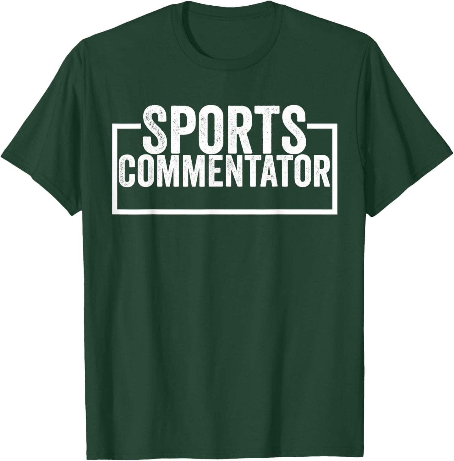 Sports Commentator T-Shirt - T-Shirt | Forest