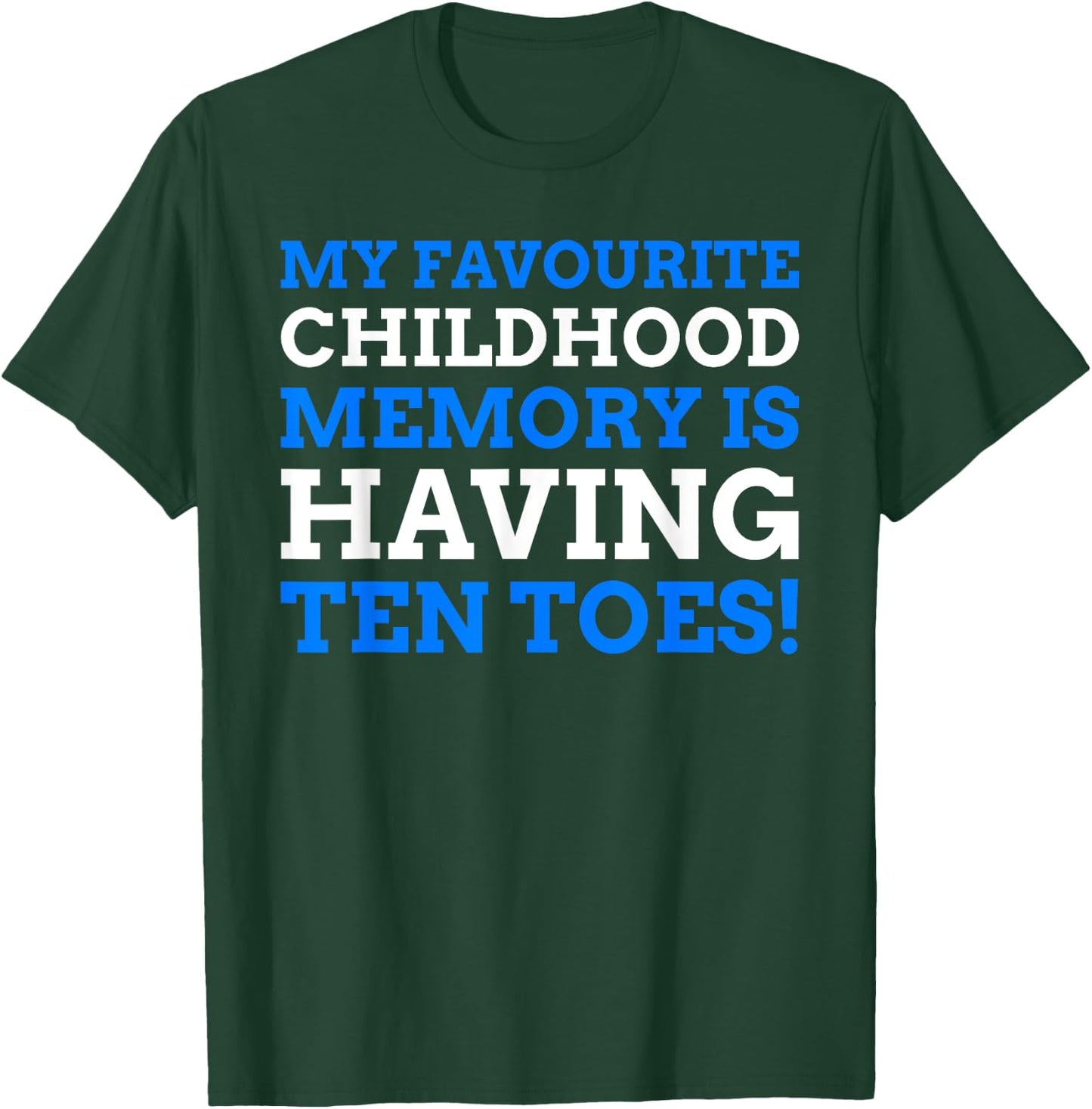 Diabetes Amputated Toes Gifts & Funny Toe Amputee T-Shirt - T-Shirt | Forest