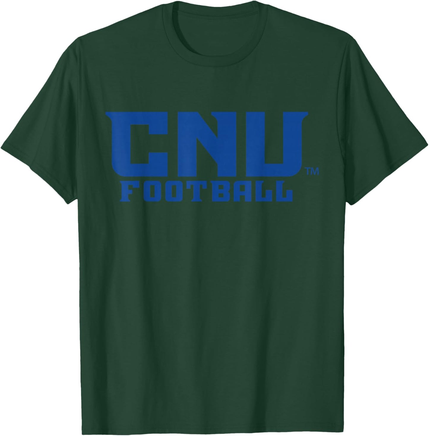 Christopher Newport Captains | NCAA Football | PPCNU09 T-Shirt - T-Shirt | Forest