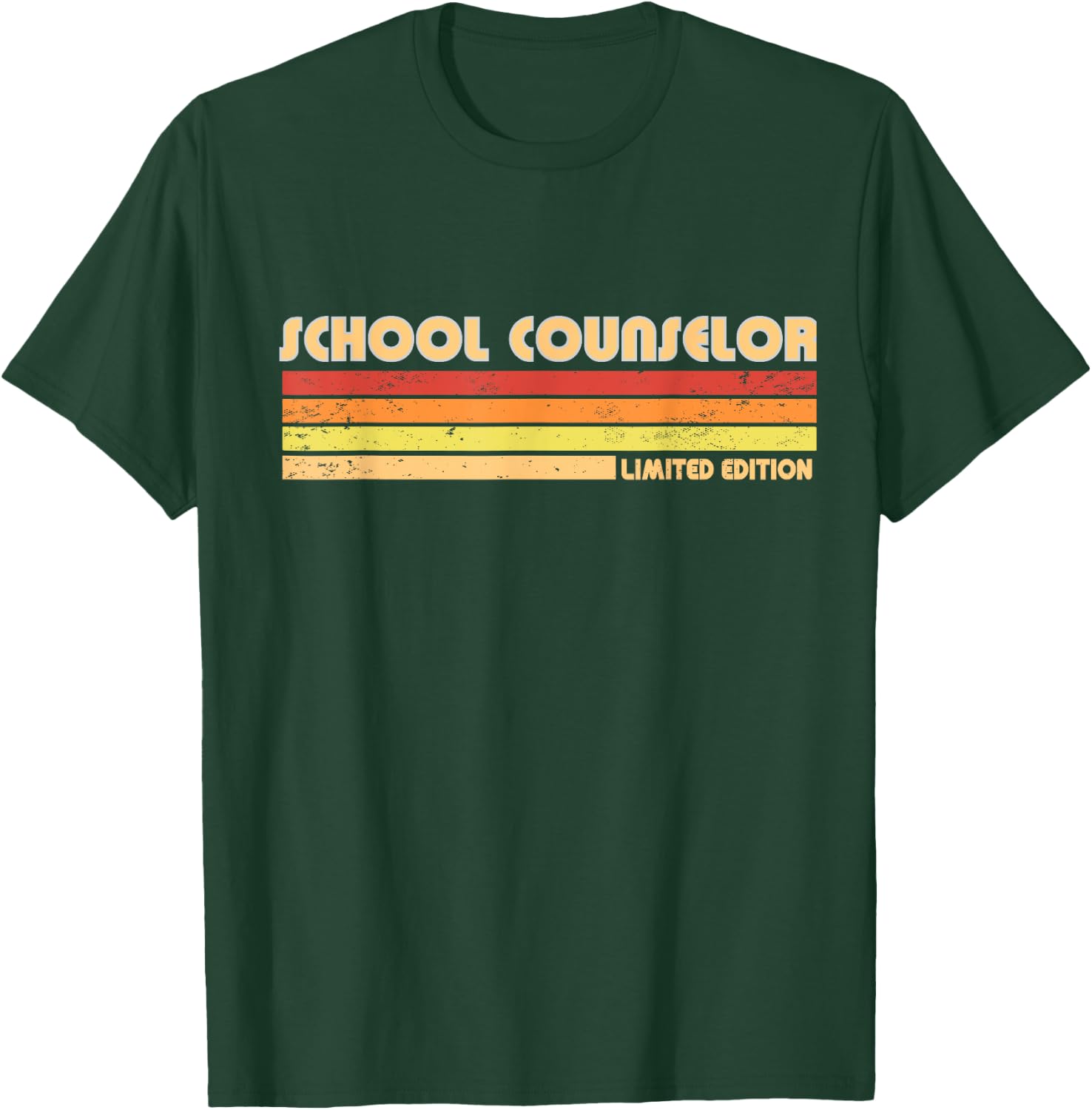 SCHOOL COUNSELOR Funny Personalized Profession Birthday Idea T-Shirt - T-Shirt | Forest