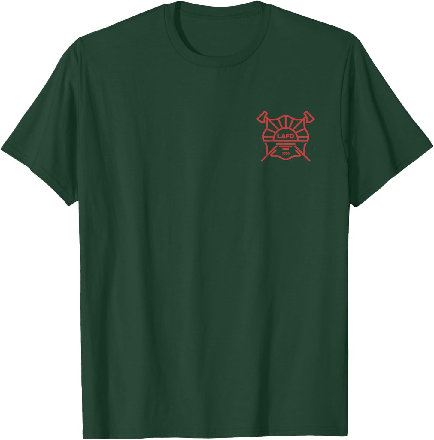 LAFD Los Angeles Fire Department T-Shirt - T-Shirt | Forest