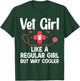 Funny Veterinarian Art For Girls Women Veterinary Week Lover T-Shirt - T-Shirt | Forest