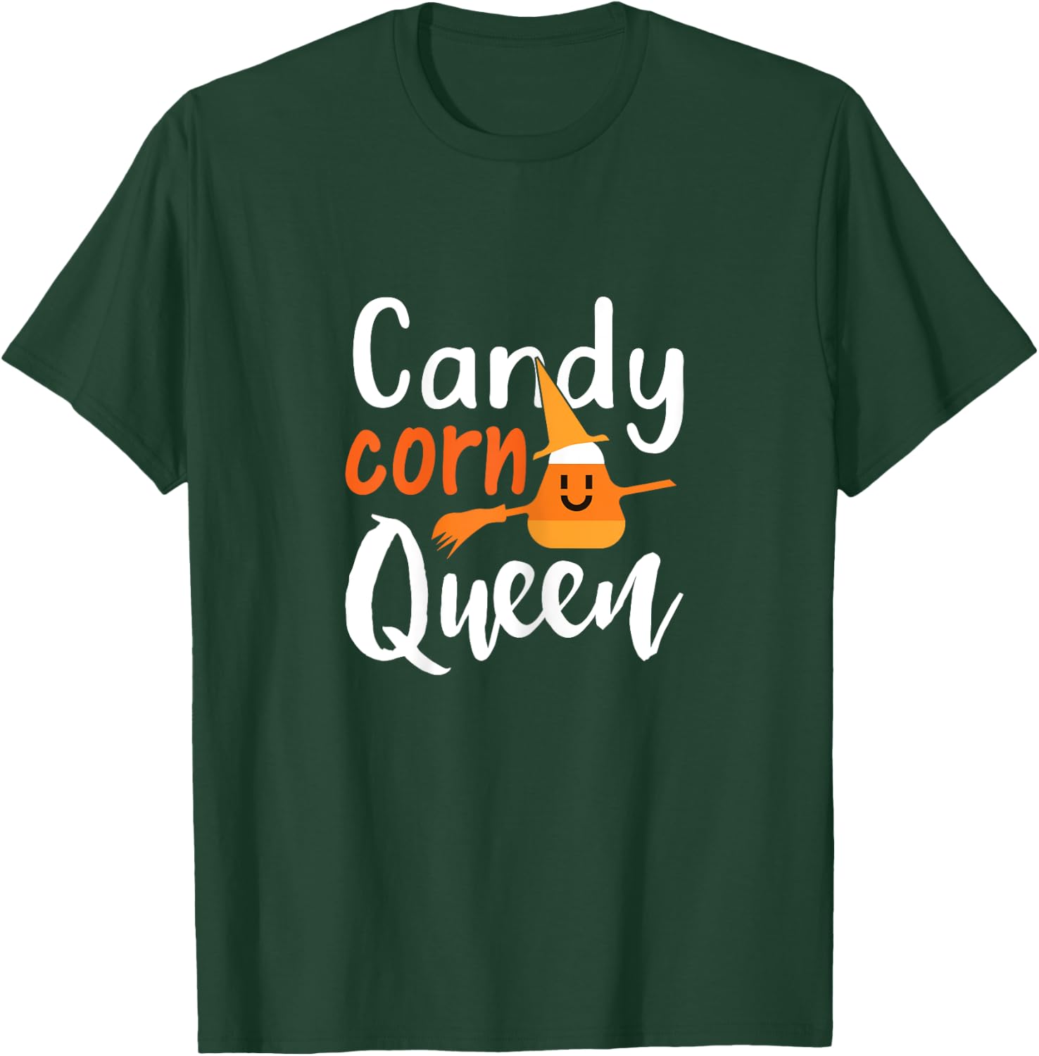 Candy Corn Queen - Funny Halloween Candycorn Gift T-Shirt - T-Shirt | Forest