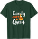 Candy Corn Queen - Funny Halloween Candycorn Gift T-Shirt - T-Shirt | Forest