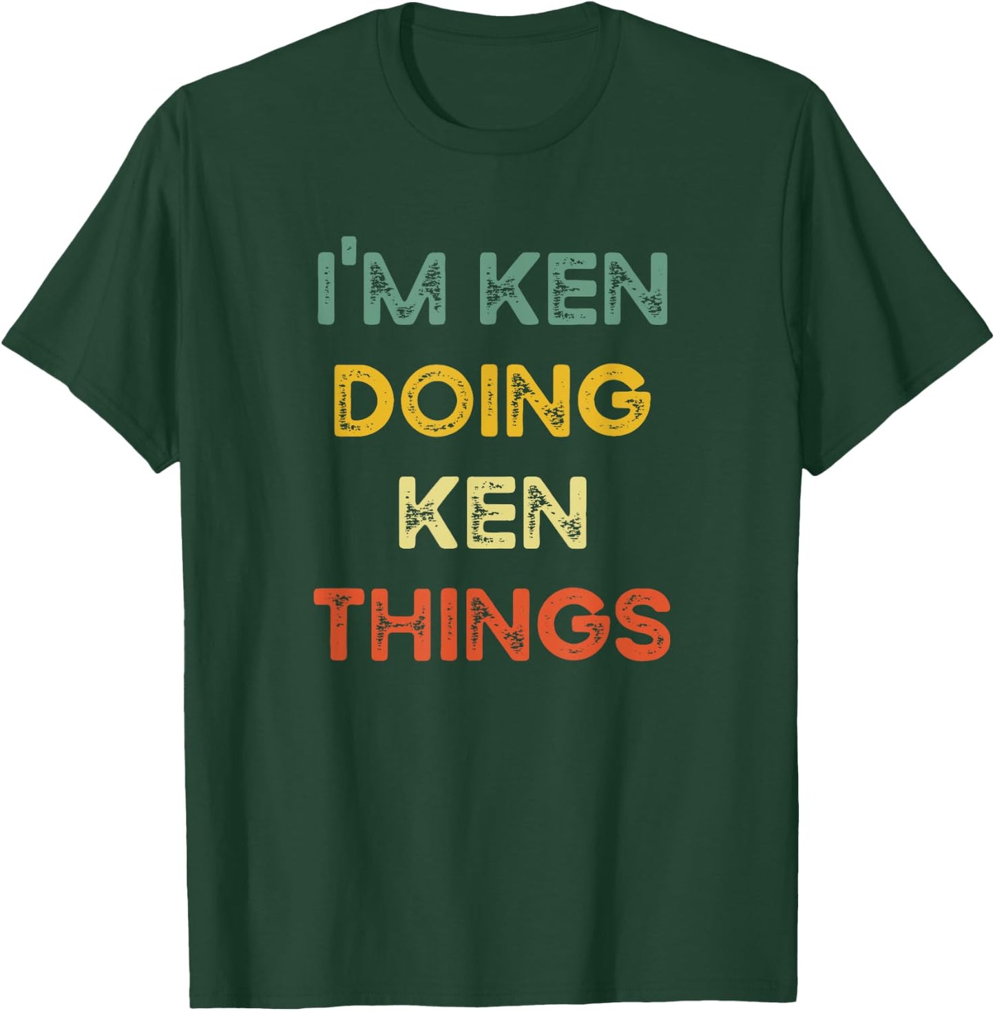 I'm Ken Doing Ken Things Funny Christmas Idea T-Shirt - T-Shirt | Forest