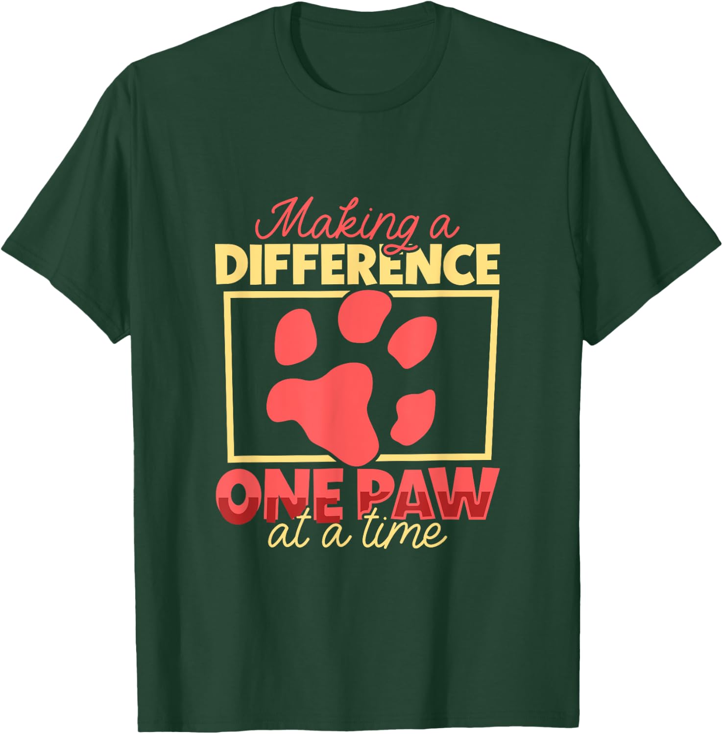 Animal protection - Animal shelter worker T-Shirt - T-Shirt | Forest
