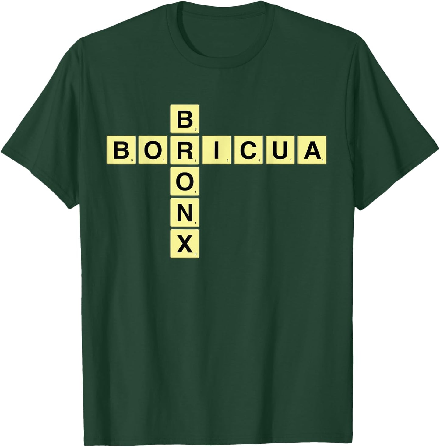 Bronx Boricua Nuyorican NY New York Puerto Rican Puzzle T-Shirt - T-Shirt | Forest