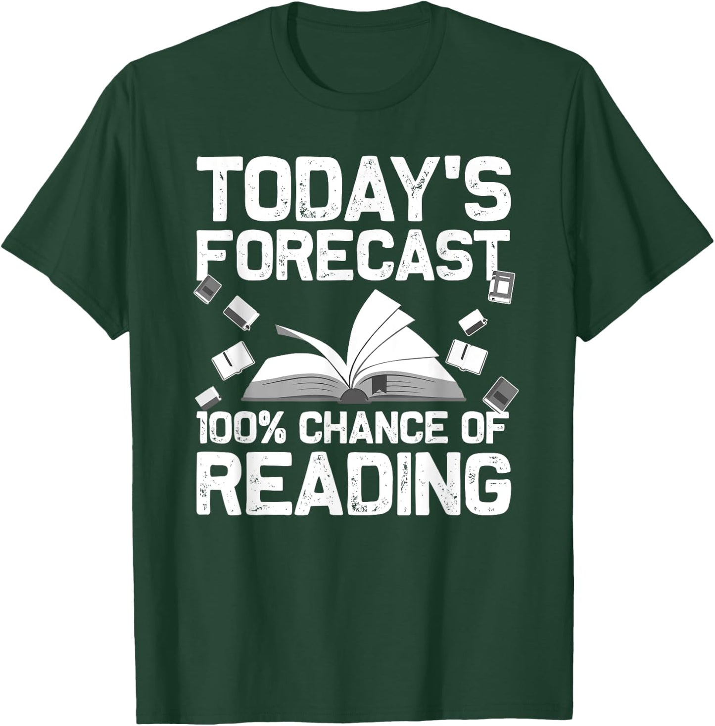 Funny Reading Art Women Bookworm Reading Book Lovers T-Shirt - T-Shirt | Forest