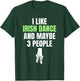 Irish Dance Introverted Festival Ceili Stepdance Dancer T-Shirt - T-Shirt | Forest