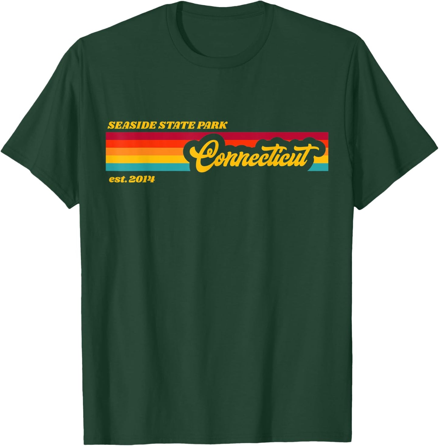 Connecticut Seaside State Park T-Shirt - T-Shirt | Forest