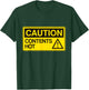 Caution contents Hot Boys and Girls Party and Pajama T-Shirt - T-Shirt | Forest