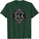 Ska Music is Life Monochromatic Vintage Ska Reggae T-Shirt - T-Shirt | Forest