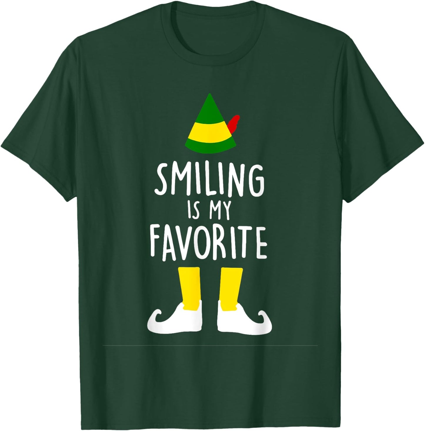 Smiling Is My Favorite T-Shirt - T-Shirt | Forest