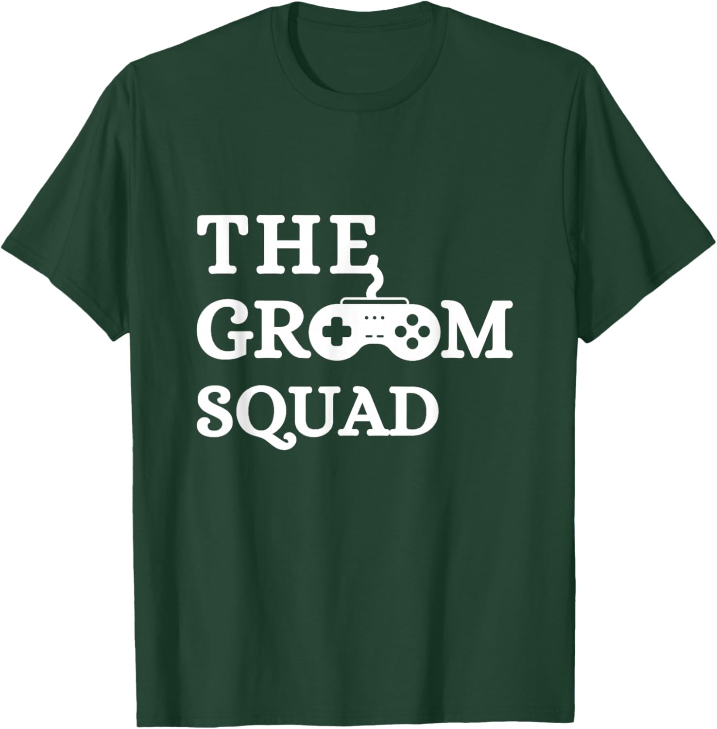 Groom Squad Wedding Bachelor Party Groomsmen Game Party T-Shirt - T-Shirt | Forest