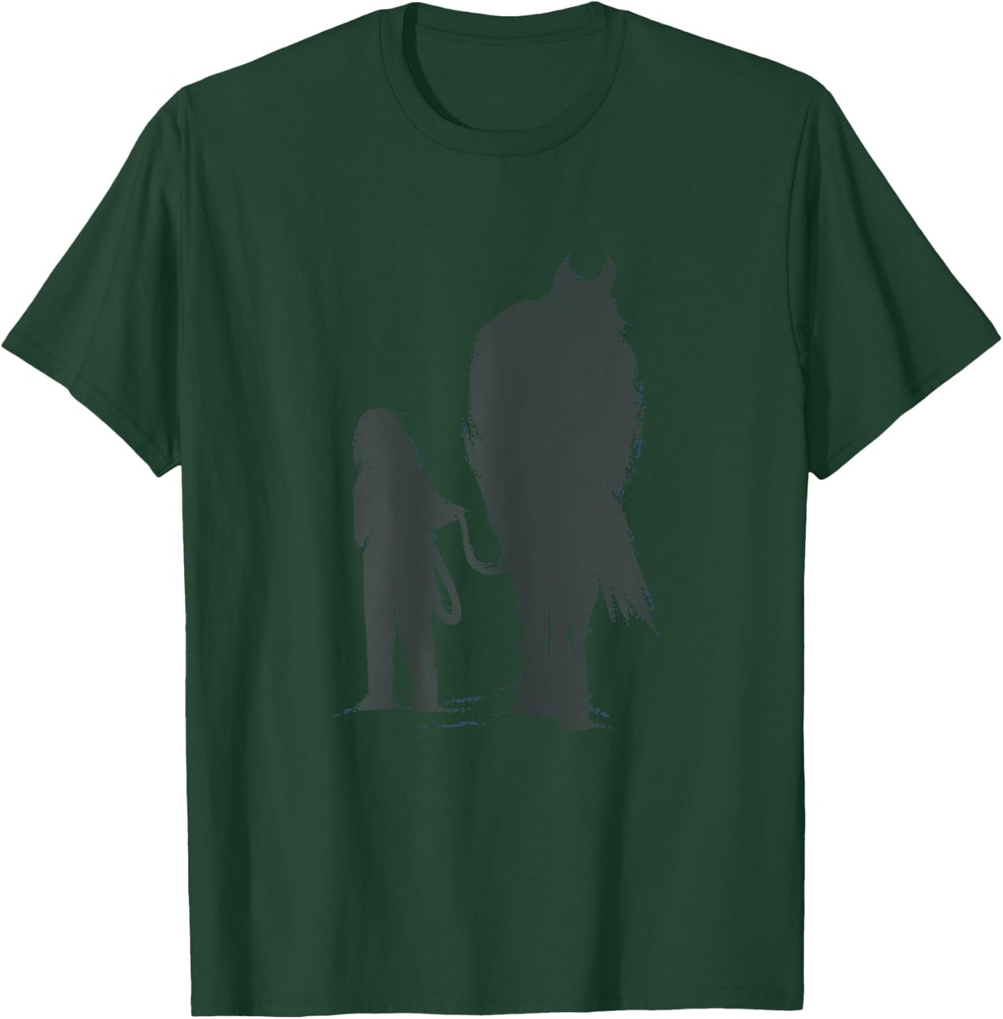 Horseback Riding Equestrian Horse Girl T-Shirt - T-Shirt | Forest