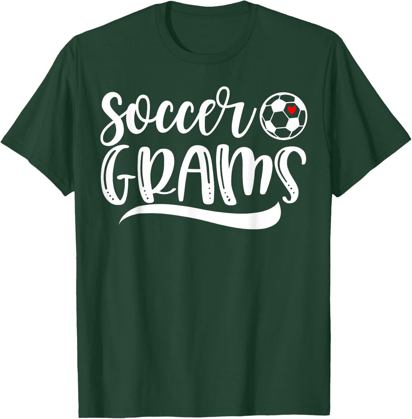 Funny Soccer Grams Soccer Lover Mother's Day T-Shirt - T-Shirt | Forest