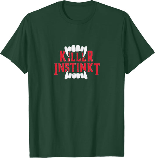 Killer Instinkt Totally Killer Halloween vampire teeth movie T-Shirt - T-Shirt | Forest