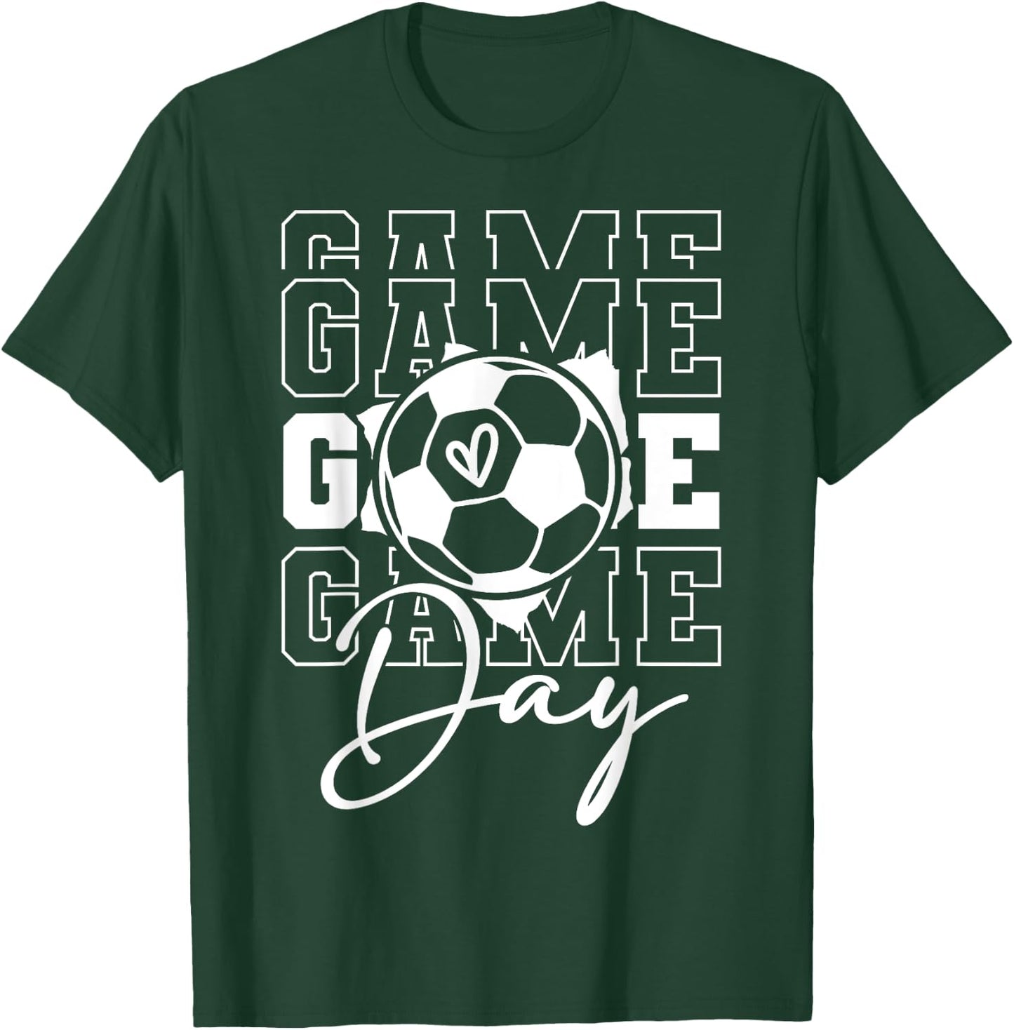 Game Day Soccer T-Shirt - T-Shirt | Forest