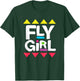 Fly Girl 80s Hip Hop Shirt for Woman 90s Old School B-Girl T-Shirt - T-Shirt | Forest