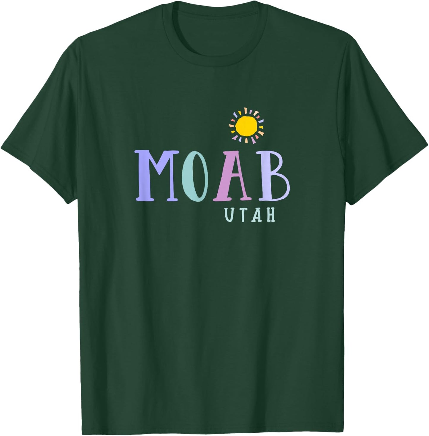 MOAB Utah cool souvenir design T-Shirt - T-Shirt | Forest