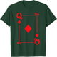 Playing Cards Costume - Queen Diamonds Card - Queen Card T-Shirt - T-Shirt | Forest