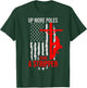 Up More Poles Than A Stripper Funny Power Lineman T-Shirt - T-Shirt | Forest