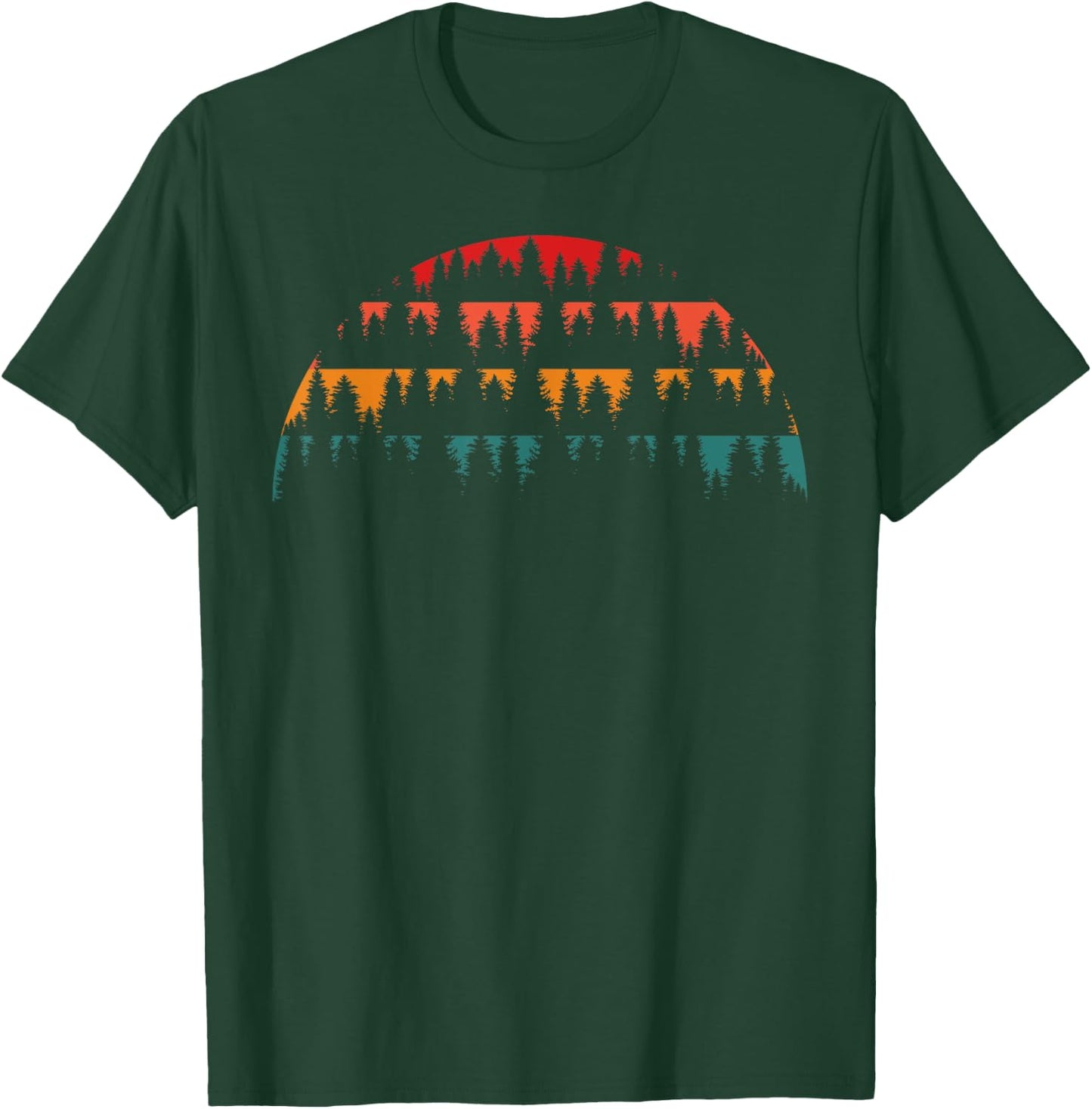 Trees Outdoors Nature T-Shirt - T-Shirt | Forest