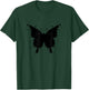 Rorschach ink splatter butterfly T-Shirt - T-Shirt | Forest