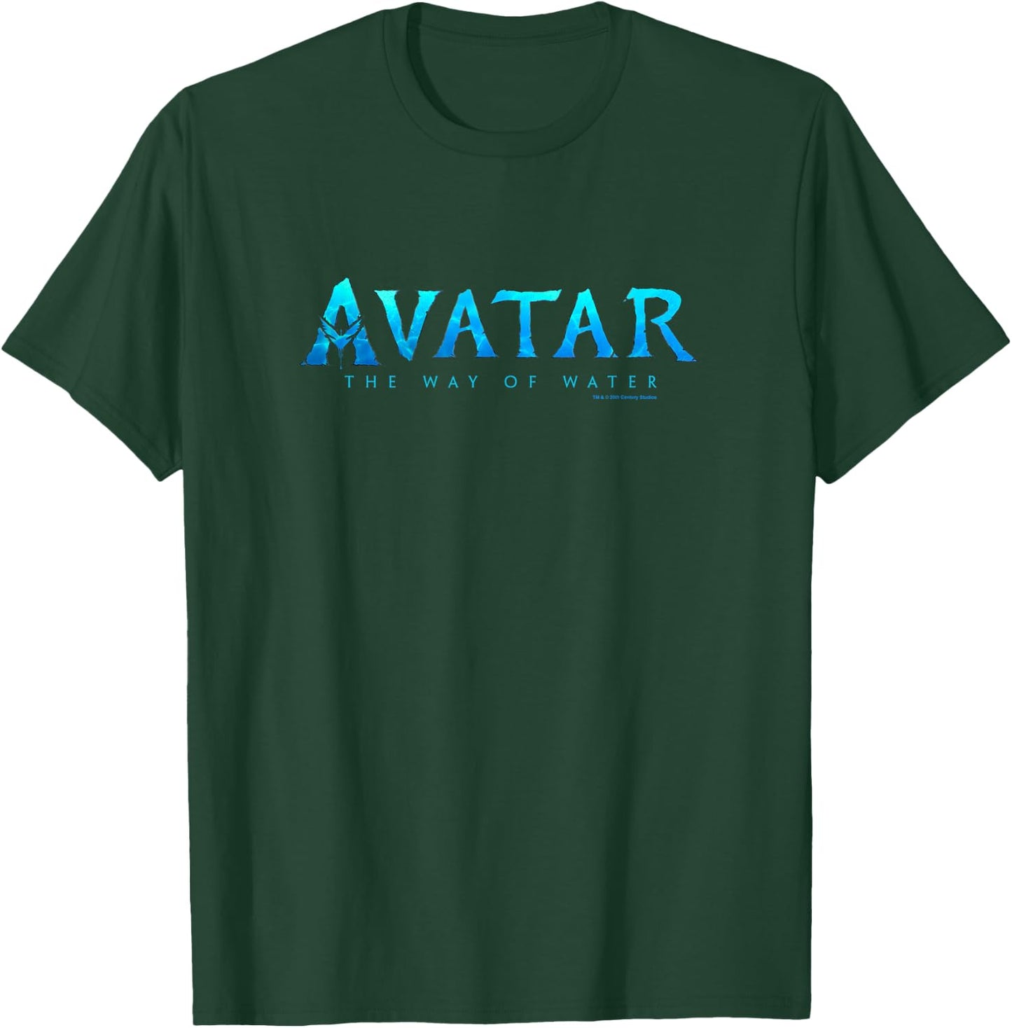 Avatar: The Way of Water Under Sea Watercolor Logo T-Shirt - T-Shirt | Forest