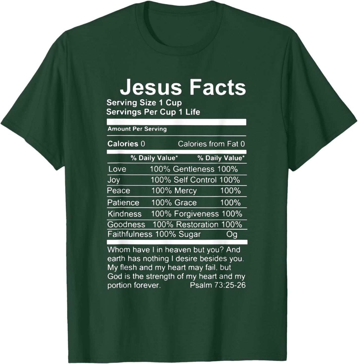 Jesus Facts Religious Studies Catholicism T-Shirt - T-Shirt | Forest