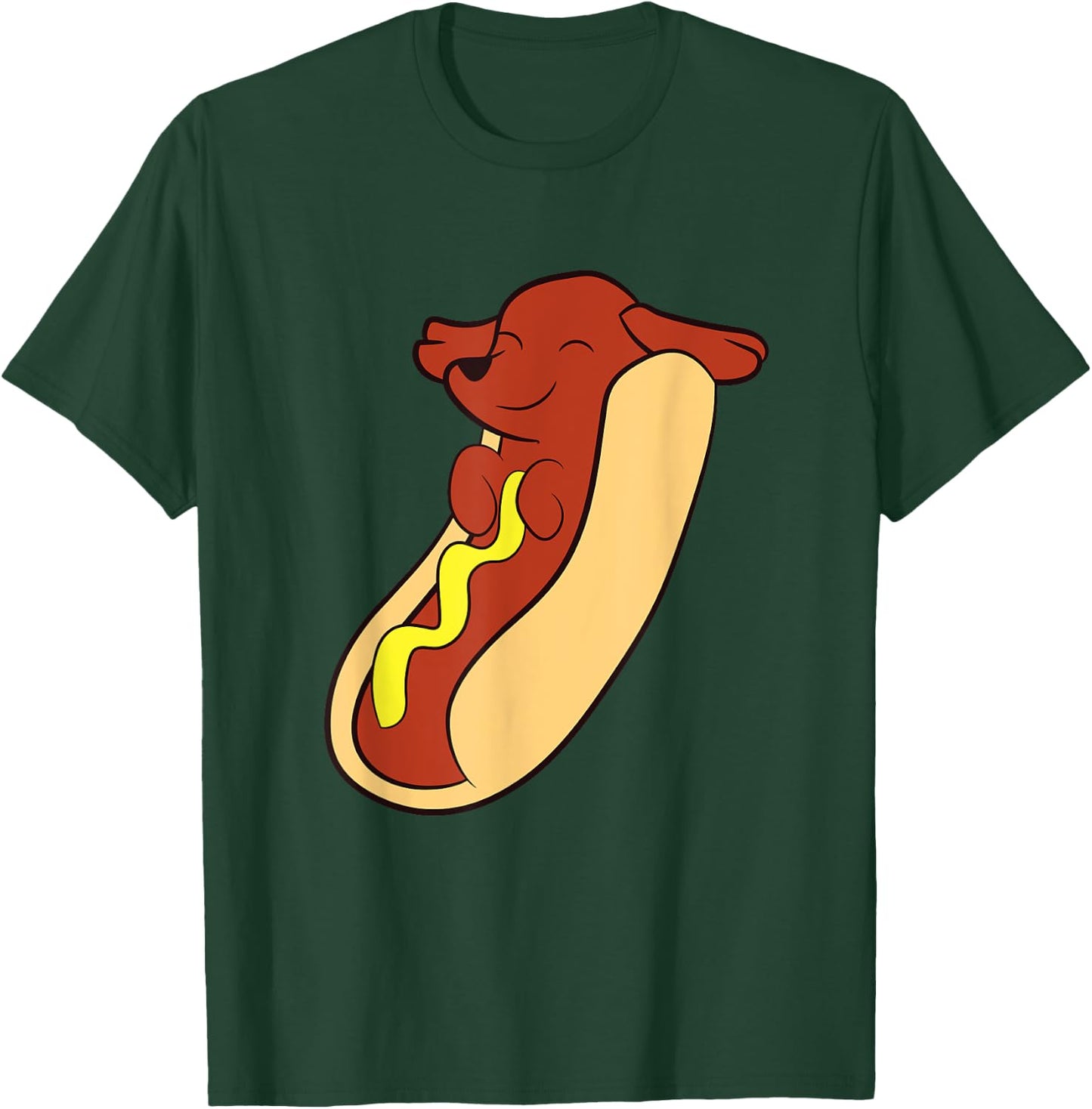 Hotdog Lover Hotdog Dachshund Hot Dog Women Girls Kids T-Shirt - T-Shirt | Forest