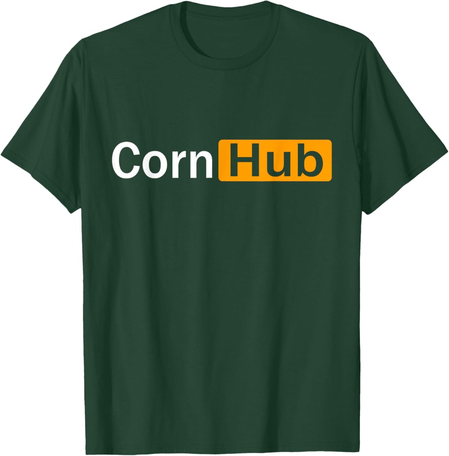 Cornhub Cornhole Cornholer T-Shirt - T-Shirt | Forest