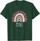 MINI Rainbow Leopard New Mom Blessed Mama & Mini Matching T-Shirt - T-Shirt | Forest