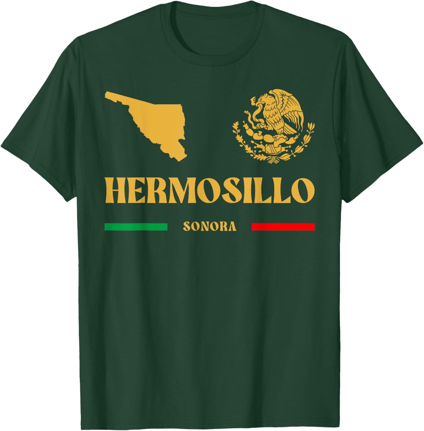 Hermosillo Emblem, Hermosillo Sonora, Hermosillo T-Shirt - T-Shirt | Forest