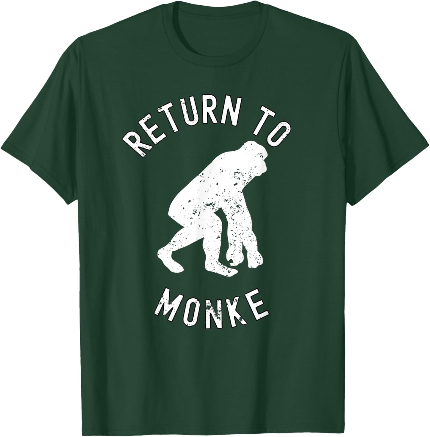 Return To Monke Meme T-Shirt - T-Shirt | Forest