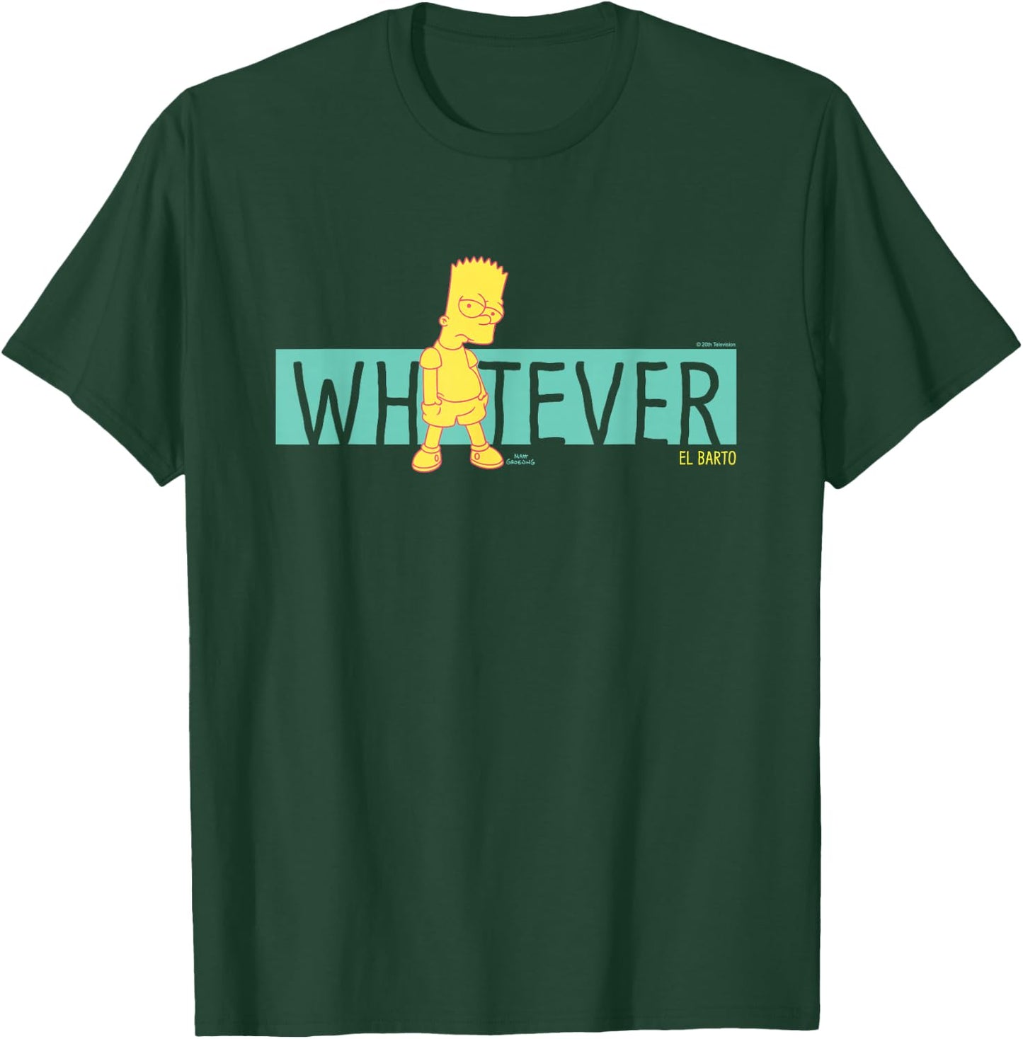 The Simpsons Bart Simpson Whatever El Barto T-Shirt - T-Shirt | Forest