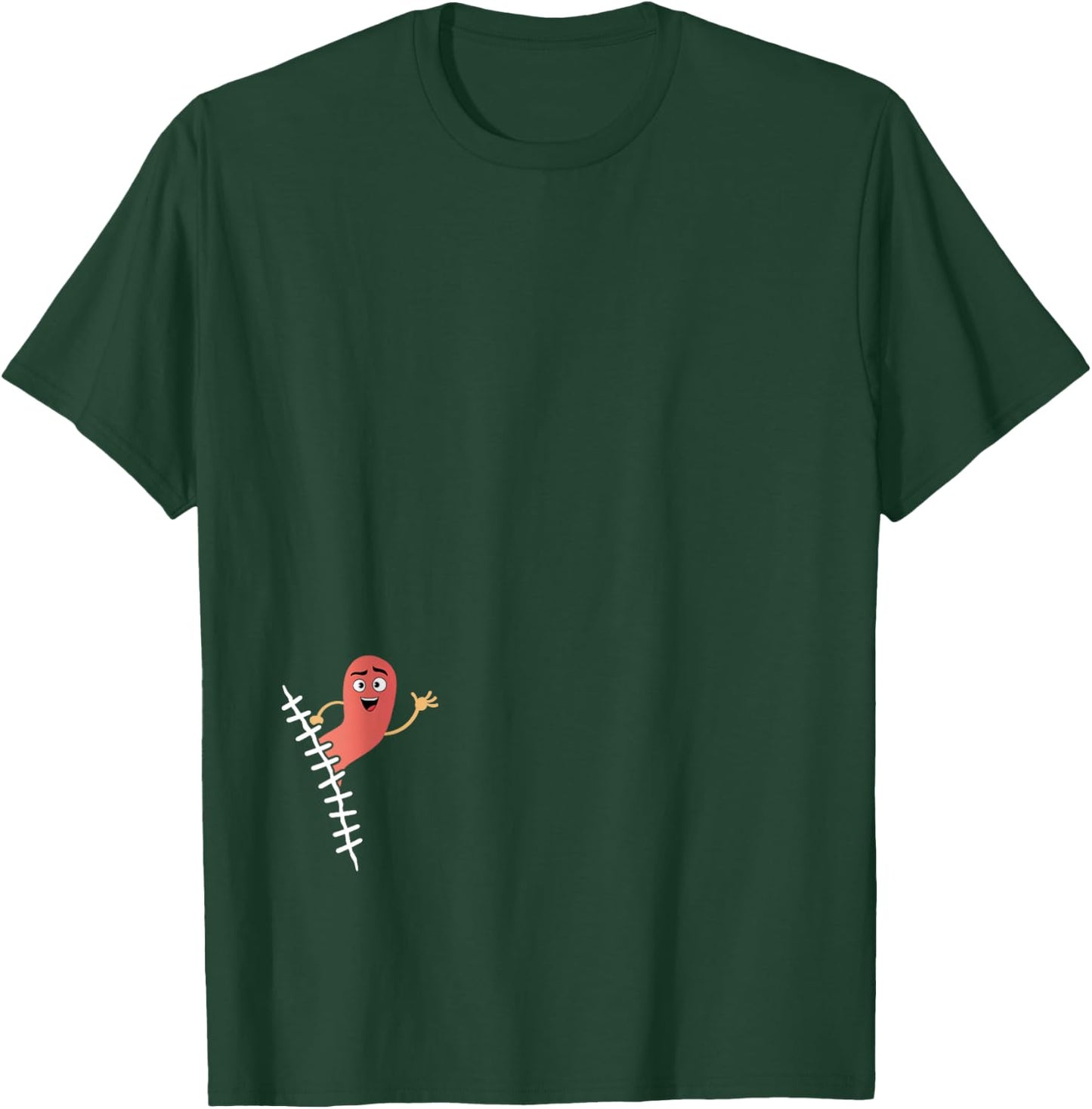 Appendix Removal - Appendicitis Appendectomy Post-Surgery T-Shirt - T-Shirt | Forest