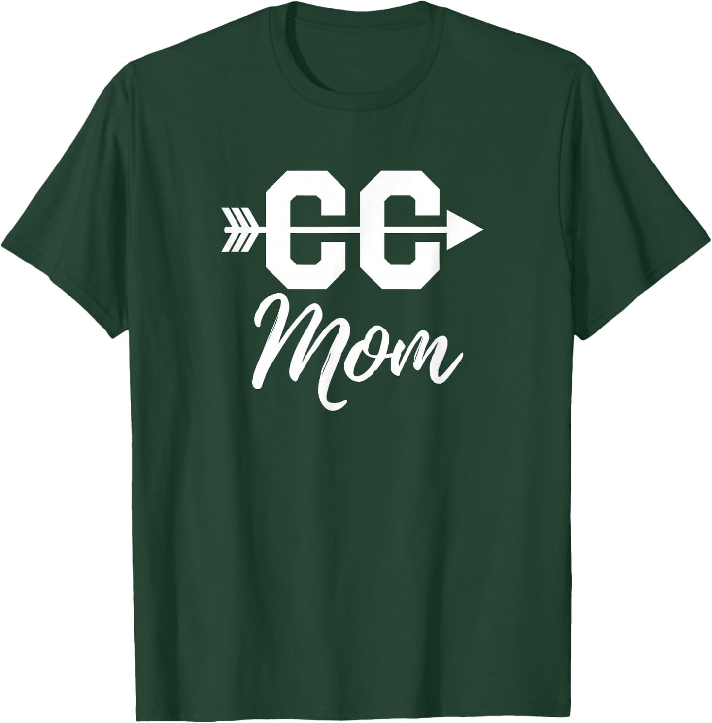 Cross Country Mom - XC Logo Running Fan T-Shirt - T-Shirt | Forest