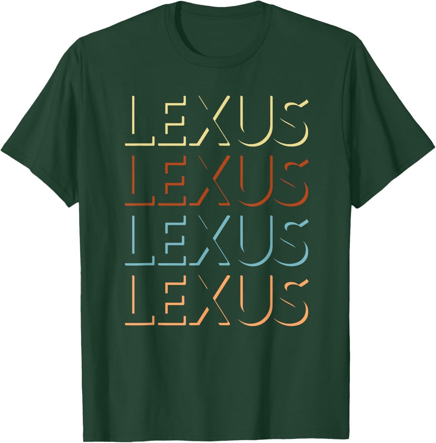 Lexus First Name My Personalized Named T-Shirt - T-Shirt | Forest